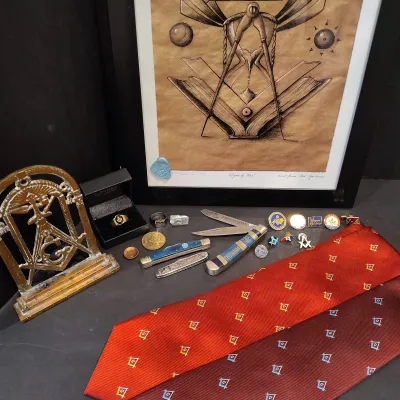 Masonic Freemason's 20pc Lot