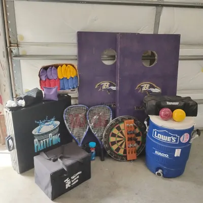 Large Outdoor Games & Sports Lot