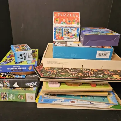 26-Piece Children's Puzzle Lot