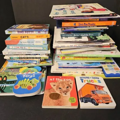 Large Children's Book Lot – Board Books, Picture Books & Interactive Books