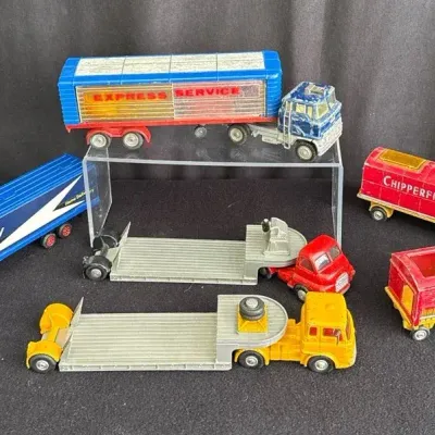 Vintage CORGI MAJOR Diecast Trucks, Trailers & Low-loaders * 4.5-9” Long