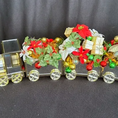 Vintage Christmas Train Set! 