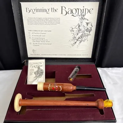 Learn The Bagpipes! * Beginning With Practice Chanter, Reed & Instructional Audio Tape 