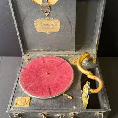 Vintage Brunswick Panatrope Record Player