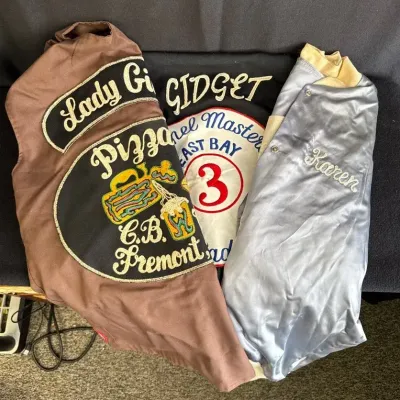 Unique Embellished Ladies Bowling Vests * Karen’s Homemade Jacket *