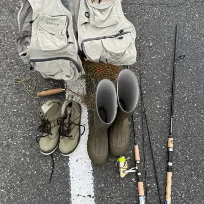 Shimano Clarus 7’ Graphite Rod * Daiwa Rod Needs Repair * 