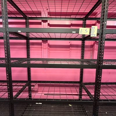 Sale Photo Thumbnail #9: E3-Metal Shelving Unit

See photos for measurements