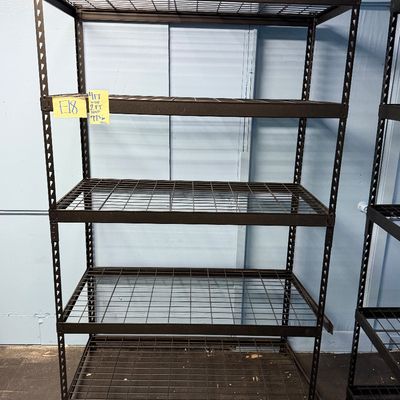 Sale Photo Thumbnail #51: E18-Metal Shelving Unit
