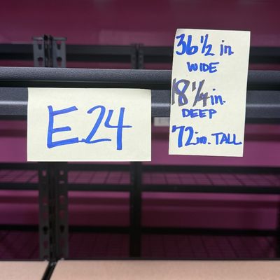 Sale Photo Thumbnail #95: E24-Storage Shelf