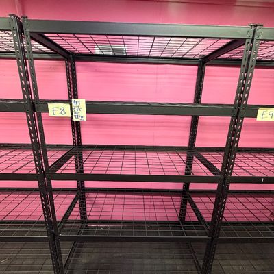 Sale Photo Thumbnail #23: E8-Metal Shelving Unit