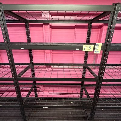 Sale Photo Thumbnail #8: E3-Metal Shelving Unit

See photos for measurements