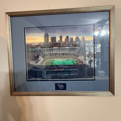 Sale Photo Thumbnail #96: Tennessee Titans Nikolai Plavski framed print