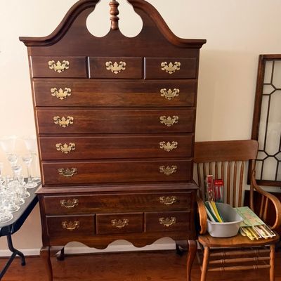 Sale Photo Thumbnail #17: Crescent furniture tall boy/high boy, chest dresser