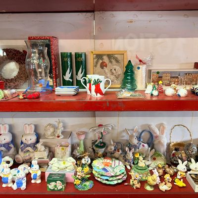 Sale Photo Thumbnail #154: Christmas and Easter decor Cracker Barrel,  Fitz and Floyd