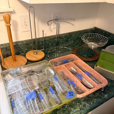 Sale Photo Thumbnail #106: Vintage flatware sets