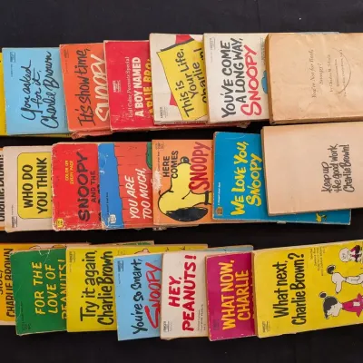 Classic Peanuts Paperback Lot: Charles Schulz Fawcett Crest Snoopy Books