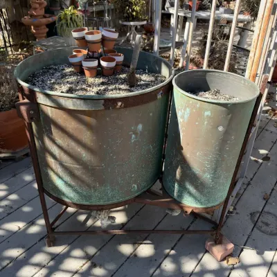 Antique Easy Copper Double Tub Washing Machine Syracuse Washing Machine Co 1912
