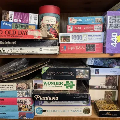 Boxed Jigsaw Puzzle Lot Springbok Milton Bradley Jaymar Whitman Parker Bros