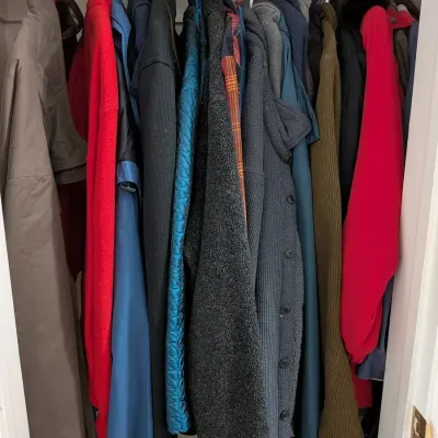 Rugged Leather Jacket Lot Hill Archer Pierre Cardin NPS Volunteer Jacket Closet