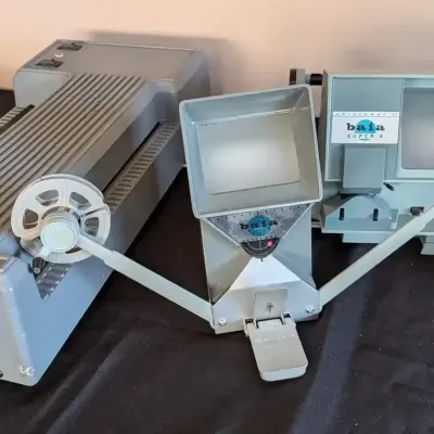 Retro Baia 8mm Movie Editor Lot Reviewer-8, Ediviewer Mark II Super 8, Laminator