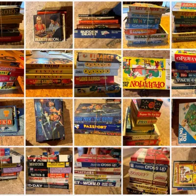 Sale Photo Thumbnail #23: Lot024 Huge Vintage Board Game Collection – 70+ Games, 1940s–1990s – Avalon Hill, Parker Brothers, Milton Bradley, Superman, Star Trek