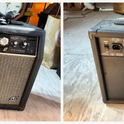Sale Photo Thumbnail #75: Lot076 Fender G-DEC 3 Fifteen Guitar Amplifier – Digital Modeling Practice Amp with Power Cord