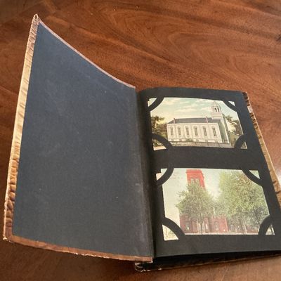 Sale Photo Thumbnail #16: Postcards in the vintage album