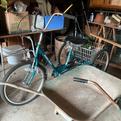 Sale Photo Thumbnail #83: Adult tricycle with basket