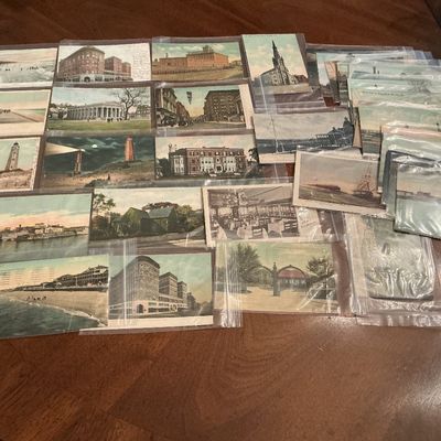 Sale Photo Thumbnail #7: Vintage Norfolk & area postcards circa 1900’s