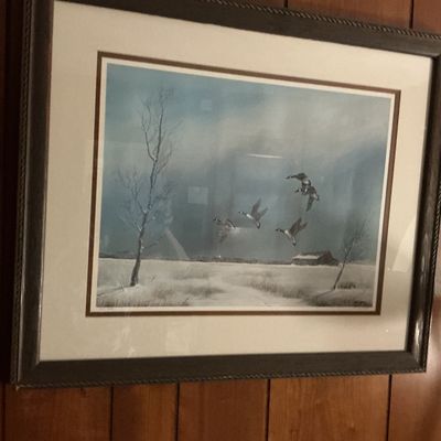 Sale Photo Thumbnail #67: Framed Glenn Moore art