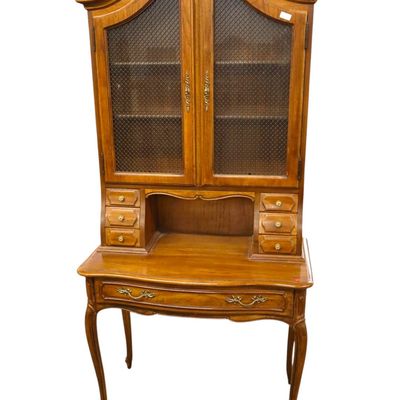 Sale Photo Thumbnail #245: Thomasville Walnut French Style Secretary Desk