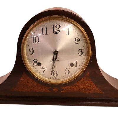 Sale Photo Thumbnail #121: Vintage Sessions hump back mantle clock