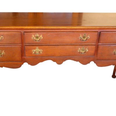 Sale Photo Thumbnail #252: Vintage Hickory Chair Company QA 6 drawer buffet