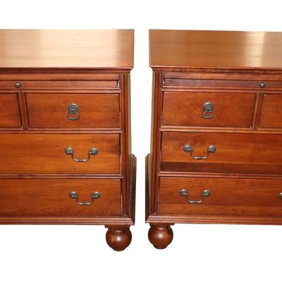 Sale Photo Thumbnail #31: PR Lexington Bob Timberlake cherry nightstands