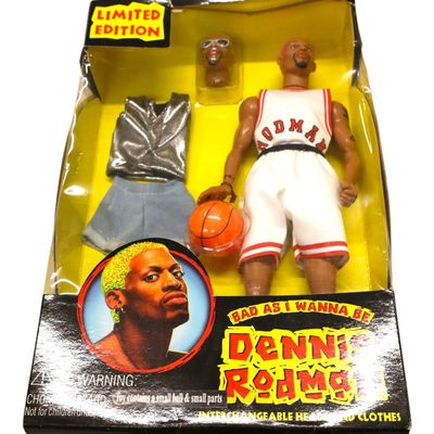 Sale Photo Thumbnail #113: Limited Edition Dennis Rodman action figure unopened box.