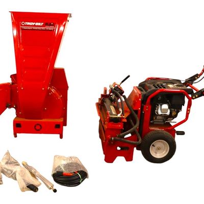 Sale Photo Thumbnail #265: Troy-Bilt Flex Power Unit Log Splitter Chipper Lot