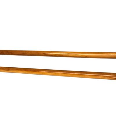 Sale Photo Thumbnail #297: Lot of 2 Handmade Wood Walking Canes 34 In