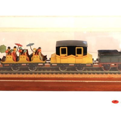 Sale Photo Thumbnail #108: Marklin 5750 Gauge 1 Der Adler Train Set Case