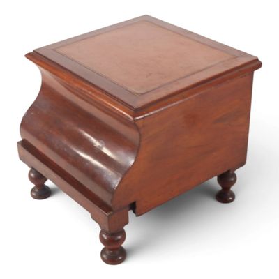 Sale Photo Thumbnail #92: Classical Mahogany Bedstep Commode