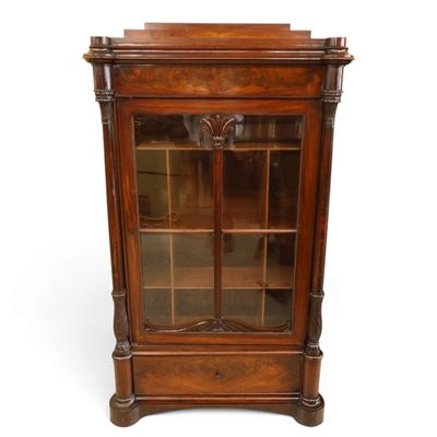 Sale Photo Thumbnail #99: Classical Mahogany Vitrine Cabinet