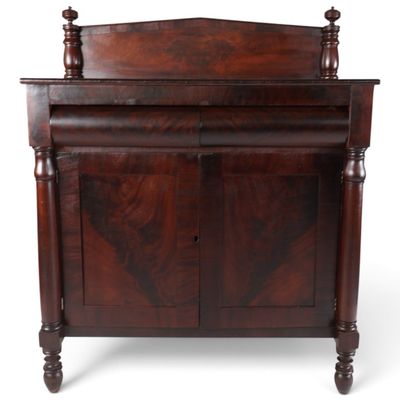 Sale Photo Thumbnail #126: Empire Figured-Mahogany Server