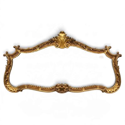 Sale Photo Thumbnail #22: Monumental Rococo-Style Giltwood Mirror