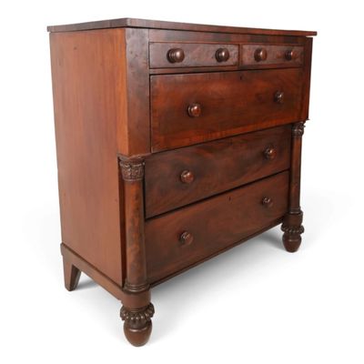 Sale Photo Thumbnail #108: Boston Classical Mahogany Butler's Desk