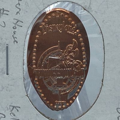 Sale Photo Thumbnail #212: Disneyland Resort Tomorrowland Pressed Penny With Pluto