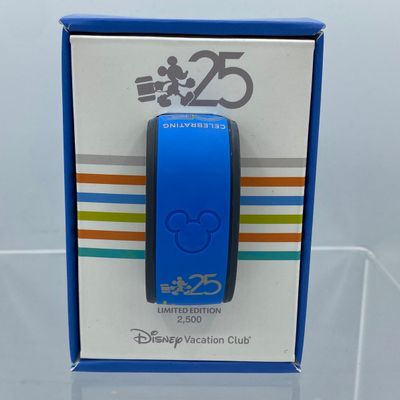 Sale Photo Thumbnail #236: Disney Vacation Club Celebrating 25 Years Magic Band Limited Edition 2500