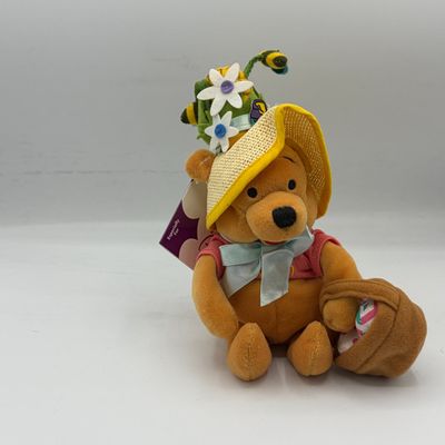 Sale Photo Thumbnail #121: Disney Store Bean Bag Easter Bonnet Pooh