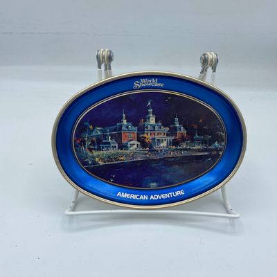 Sale Photo Thumbnail #245: Epcot World Showcase American Adventure Commemorative Plate