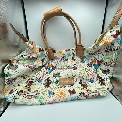 Sale Photo Thumbnail #18: Dooney and Bourke Disney Sketch Weekender Bag