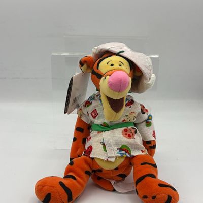 Sale Photo Thumbnail #133: Disney Store Japan Tigger Bean Bag Plush In Kimono With Mask