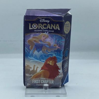 Sale Photo Thumbnail #178: Lorcana The First Chapter Starter Deck With Aurora And Simba